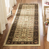 Safavieh Lyndhurst 2'-3" x 10'-0" Rug in Ivory / Black