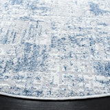 Safavieh Amelia 700 6'-7" x 6'-7" Rug in Navy / Light Grey