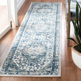 Safavieh Skyler 2'-2" x 9'-0" Rug in Ivory / Navy