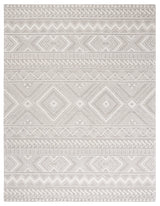 Safavieh Metro 10'-0" x 14'-0" Rug in Light Grey / Ivory