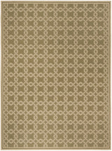 Safavieh Martha Stewart 6'-7" x 9'-6" Rug in Green / Creme