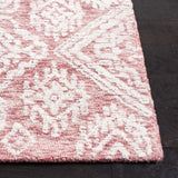 Safavieh Metro 4'-0" x 6'-0" Rug in Dark Pink / Ivory