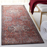 Safavieh Tucson 2'-6" x 8'-0" Rug in Red / Blue