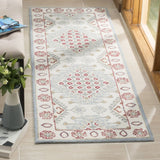 Safavieh Micro-Loop 2'-3" x 7'-0" Rug in Ivory / Red