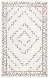 Safavieh Casablanca 4'-0" x 6'-0" Rug in Ivory / Taupe