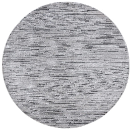 Safavieh Whisper 6'-7" x 6'-7" Rug in Grey / Dark Grey