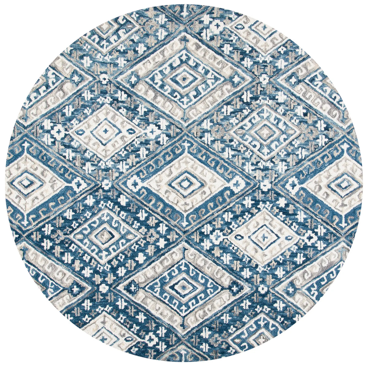 Safavieh Aspen 7'-0" x 7'-0" Rug in Grey / Ivory