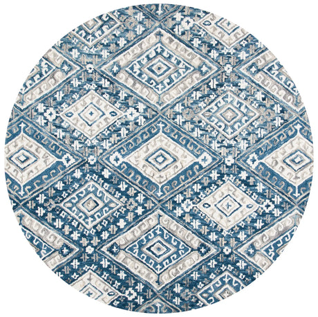 Safavieh Aspen 7'-0" x 7'-0" Rug in Grey / Ivory