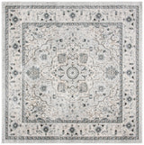 Safavieh Isabella 6'-7" x 6'-7" Rug in Light Grey / Grey