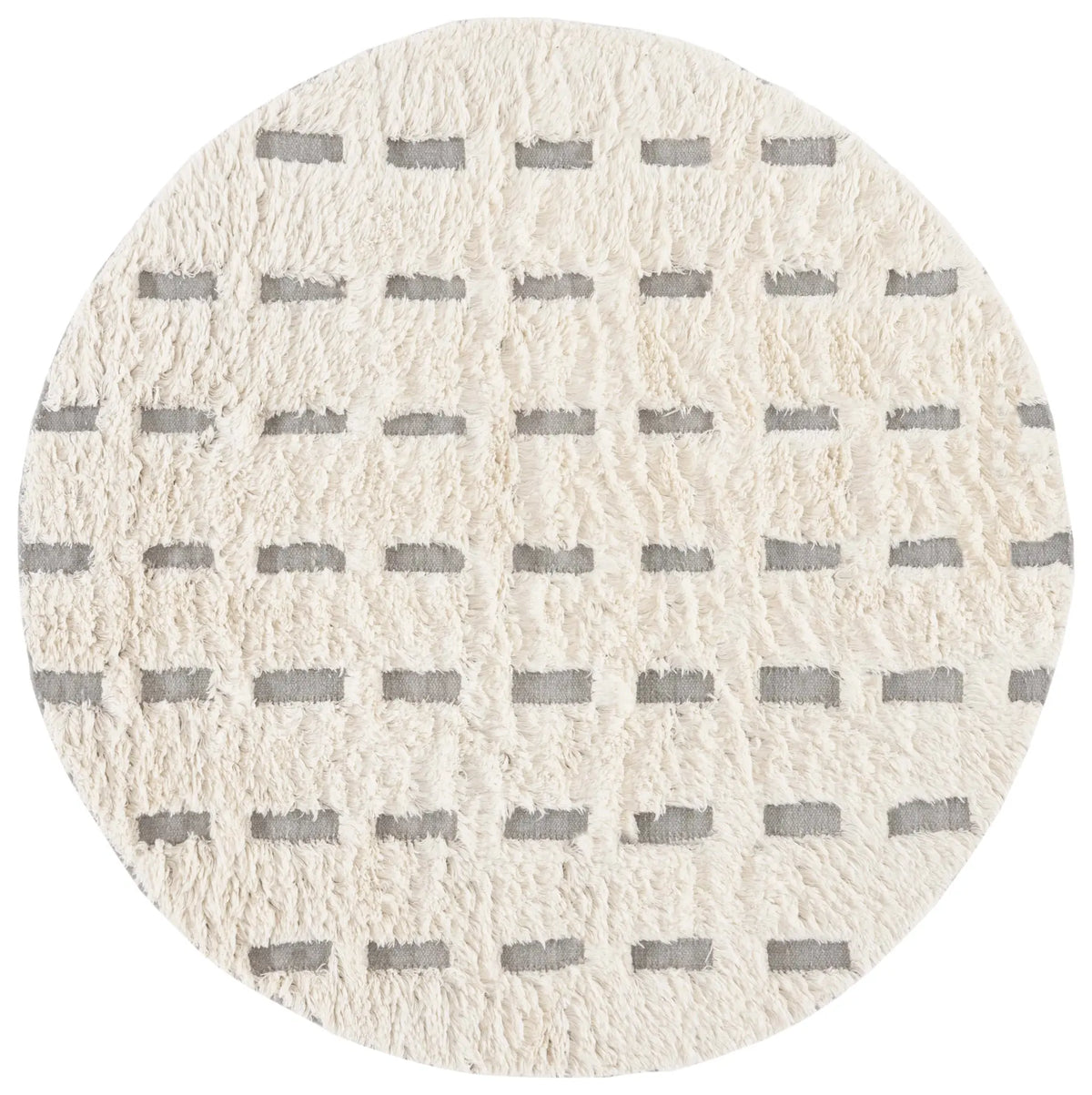 Safavieh Casablanca 6'-0" x 6'-0" Rug in Grey / Ivory