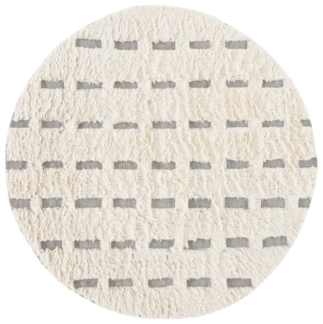 Safavieh Casablanca 6'-0" x 6'-0" Rug in Grey / Ivory