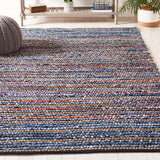 Safavieh Cape Cod 4'-0" x 6'-0" Rug in Natural / Blue
