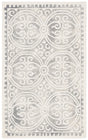 Safavieh Dip Dye 3'-0" x 5'-0" Rug in Silver / Ivory