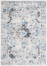 Safavieh Madison 4'-0" x 6'-0" Rug in Ivory / Blue