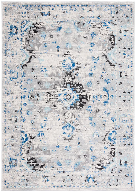 Safavieh Madison 4'-0" x 6'-0" Rug in Ivory / Blue