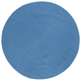 Safavieh Braided 5'-0" x 5'-0" Rug in Blue