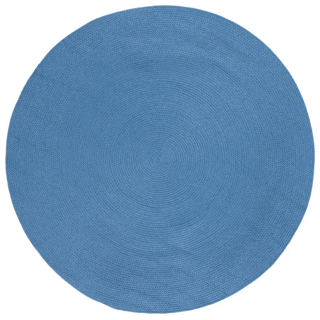 Safavieh Braided 5'-0" x 5'-0" Rug in Blue