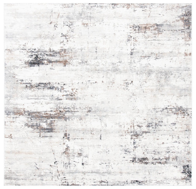 Safavieh Amelia 6'-7" x 6'-7" Rug in Ivory / Grey