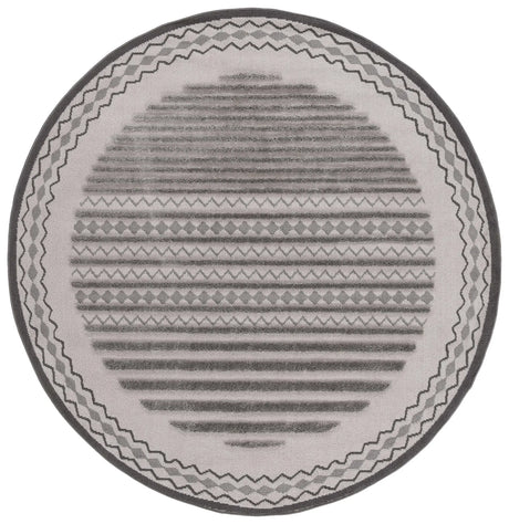 Safavieh Urban 6'-7" x 6'-7" Rug in Grey / Light Grey
