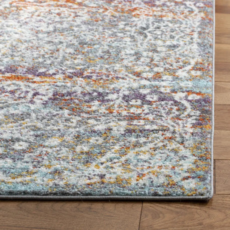 Safavieh Madison 900 4'-0" x 6'-0" Rug in Light Grey / Light Blue