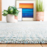 Safavieh Marquee 4'-0" x 6'-0" Rug in Turquoise / Grey