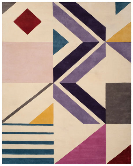 Safavieh Fifth Avenue 8'-0" x 10'-0" Rug in Ivory / Purple