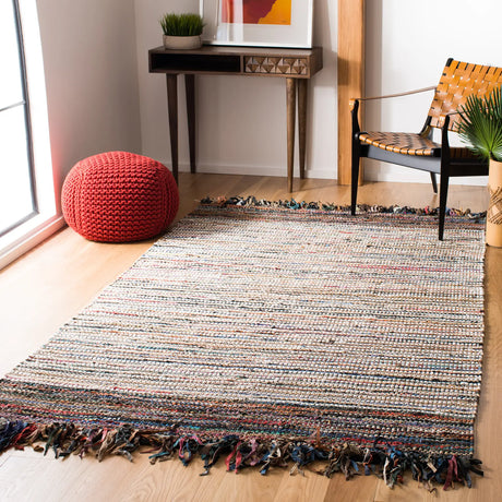 Safavieh Vintage Leather 5'-0" x 8'-0" Rug in Multi