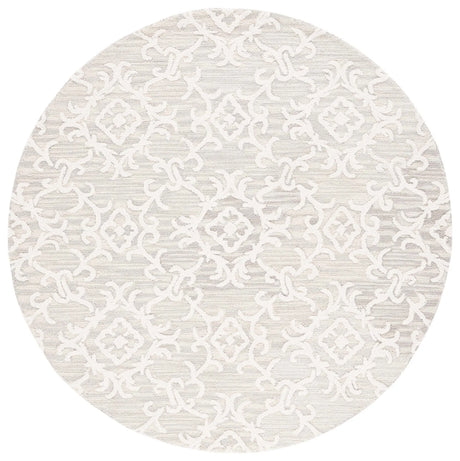 Safavieh Blossom 6'-0" x 6'-0" Rug in Grey / Ivory