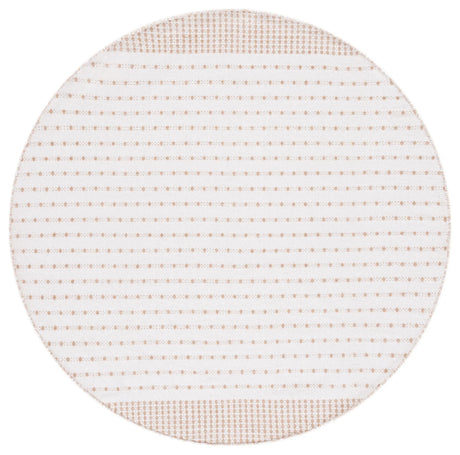 Safavieh Montauk 6'-0" x 6'-0" Rug in Beige / Ivory