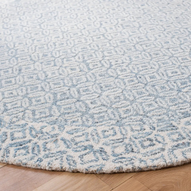 Safavieh Abstract 6'-0" x 6'-0" Rug in Blue / Ivory