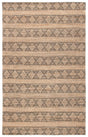 Safavieh Natural Fiber 4'-0" x 6'-0" Rug in Natural / Black