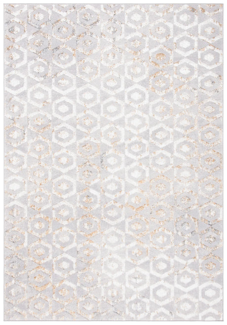 Safavieh Orchard 4'-5" x 6'-5" Rug in Grey / Gold