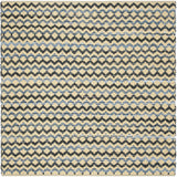 Safavieh Montauk 6'-0" x 6'-0" Rug in Gold / Blue/Black