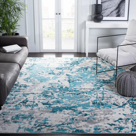 Safavieh Skyler 10'-0" x 14'-0" Rug in Blue / Ivory
