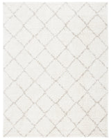 Safavieh Arizona Shag 10'-0" x 14'-0" Rug in Ivory / Beige