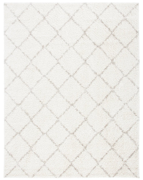 Safavieh Arizona Shag 10'-0" x 14'-0" Rug in Ivory / Beige