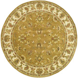Safavieh Heritage 6'-0" x 6'-0" Rug in Mocha / Ivory
