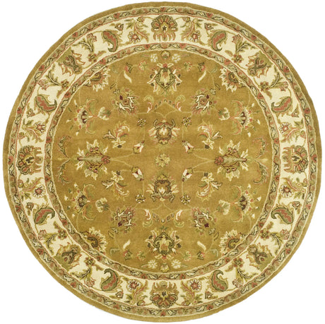 Safavieh Heritage 6'-0" x 6'-0" Rug in Mocha / Ivory