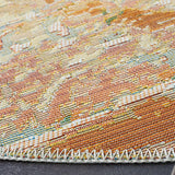 Safavieh Barbados 500 6'-6" x 6'-6" Rug in Gold / Blue