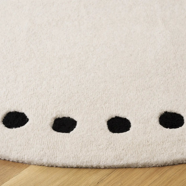 Safavieh Metro 6'-0" x 6'-0" Rug in Ivory / Black