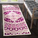 Safavieh Bellagio 2'-3" x 7'-0" Rug in Pink / Ivory