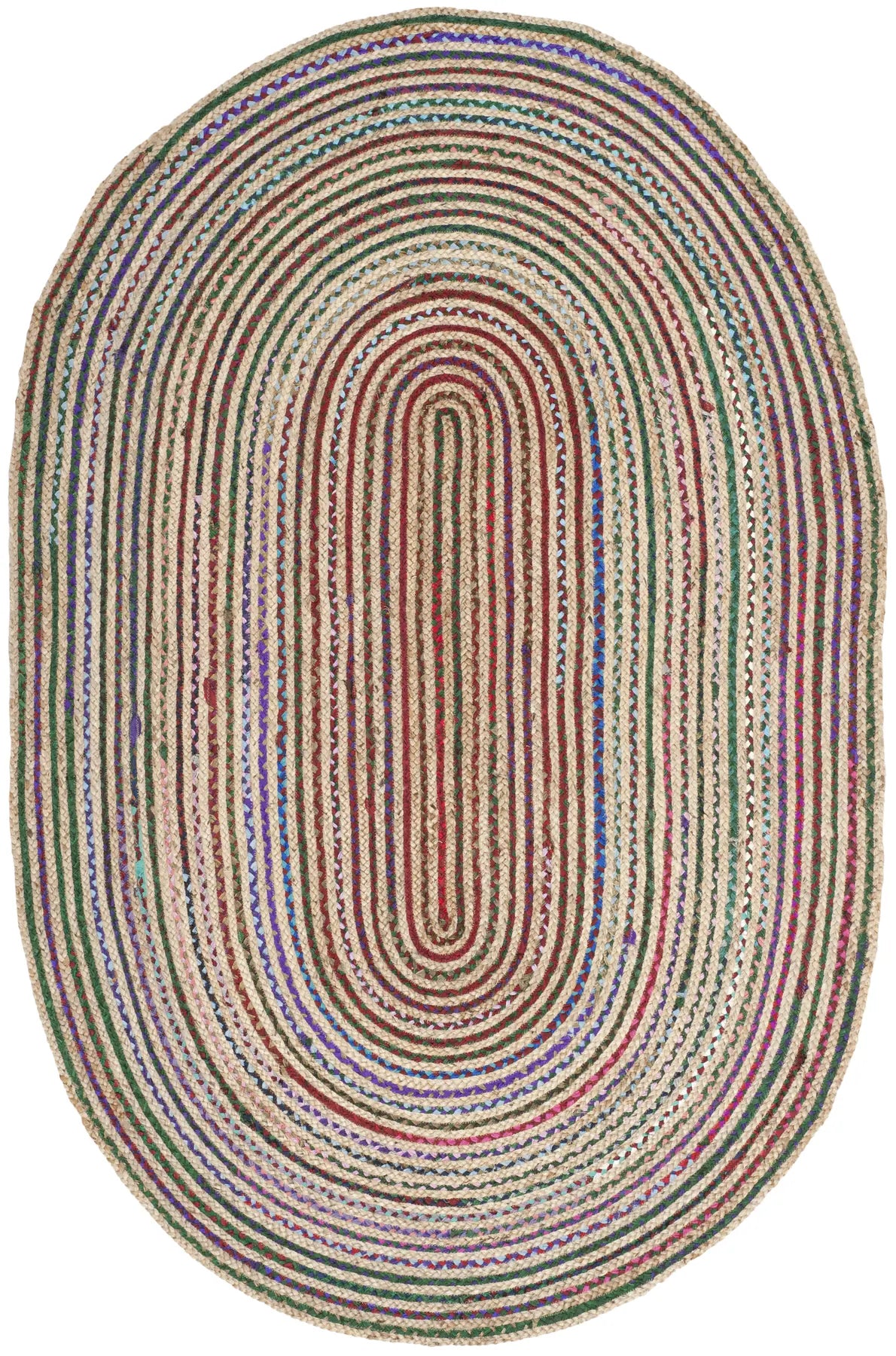 Safavieh Cape Cod 5'-0" x 8'-0" Rug in Natural / Multi