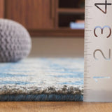 Safavieh Abstract 4'-0" x 6'-0" Rug in Grey / Blue
