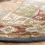 Safavieh Heritage 6'-0" x 6'-0" Rug in Green / Red