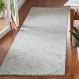 Safavieh Micro-Loop 2'-3" x 7'-0" Rug in Grey / Blue