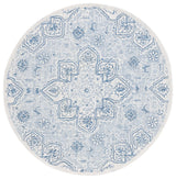 Safavieh Trace 6'-0" x 6'-0" Rug in Blue / Ivory