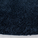 Safavieh August Shag 500 5'-0" x 5'-0" Rug in Navy