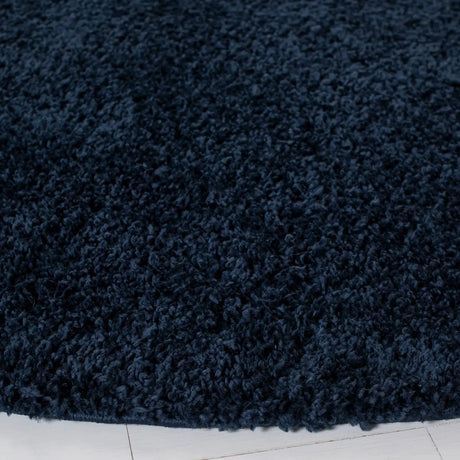 Safavieh August Shag 500 5'-0" x 5'-0" Rug in Navy