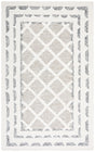 Safavieh Casablanca 4'-0" x 6'-0" Rug in Grey / Ivory
