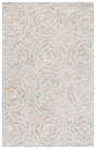 Safavieh Capri 4'-0" x 6'-0" Rug in Blue / Rust